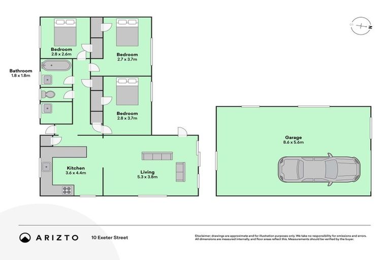 Photo of property in 10 Exeter Street, Stratford, 4332