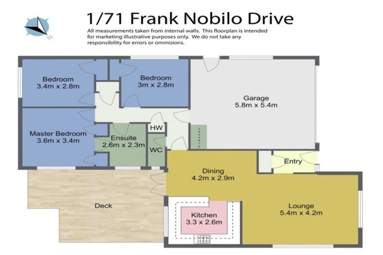 Photo of property in 1/71 Frank Nobilo Drive, Golflands, Auckland, 2013