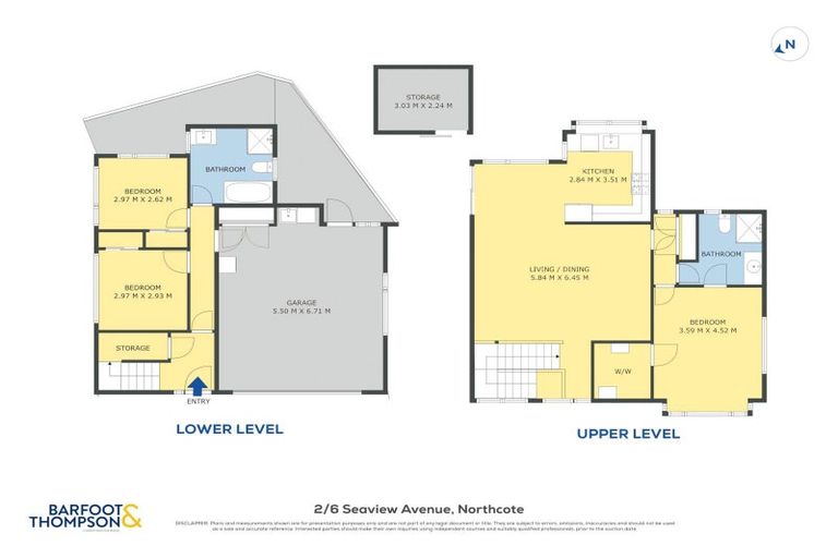 Photo of property in 2/6 Seaview Avenue, Northcote, Auckland, 0627