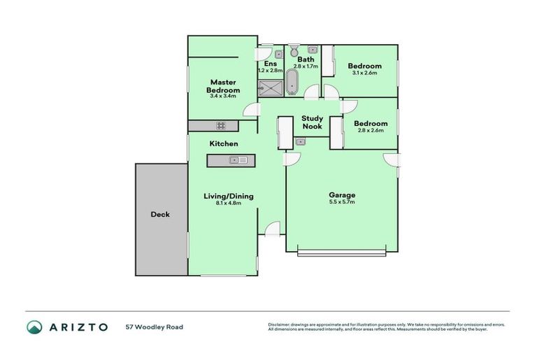 Photo of property in 57 Woodley Road, Richmond, 7020