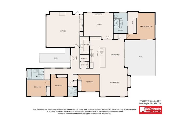 Photo of property in 7 Tupare Place, Highlands Park, New Plymouth, 4312