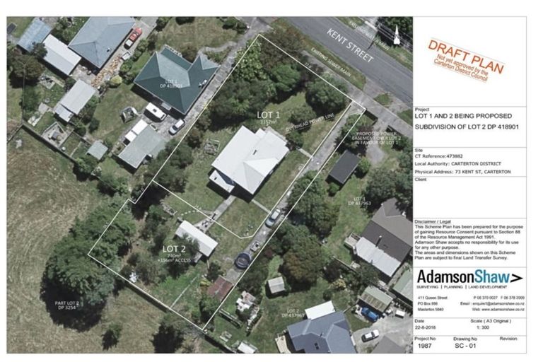 Photo of property in 73 Kent Street, Carterton, 5713