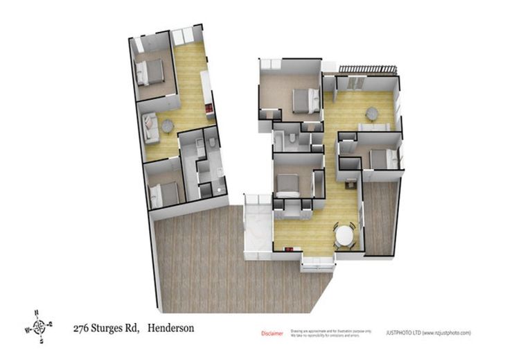 Photo of property in 276 Sturges Road, Henderson, Auckland, 0612