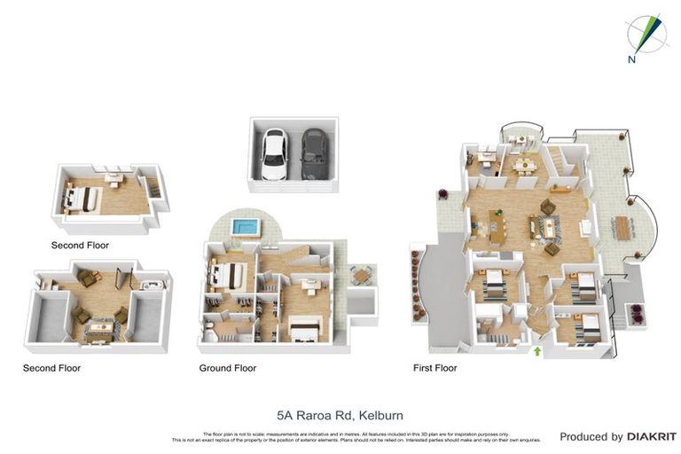 Photo of property in 5a Raroa Road, Kelburn, Wellington, 6012