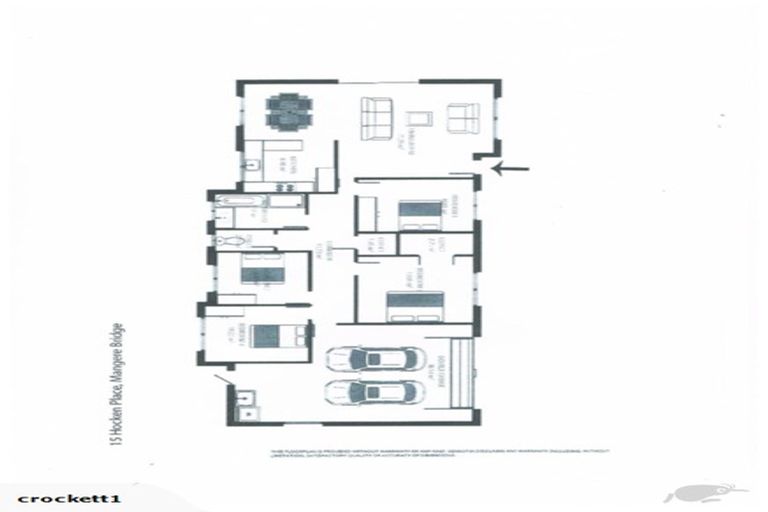 Photo of property in 15 Hocken Place, Mangere Bridge, Auckland, 2022