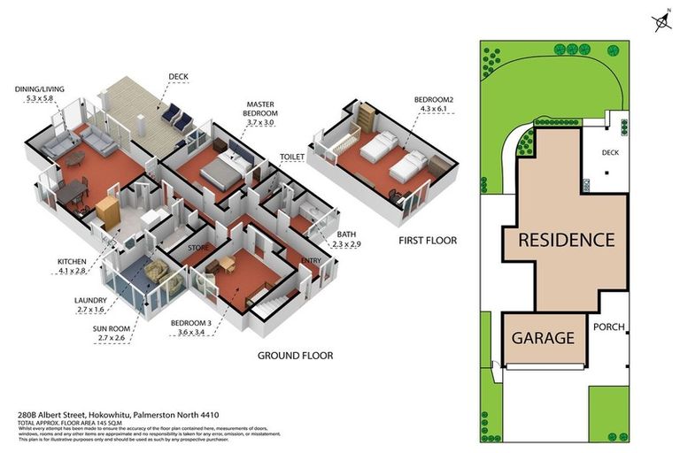 Photo of property in 280b Albert Street, Hokowhitu, Palmerston North, 4410