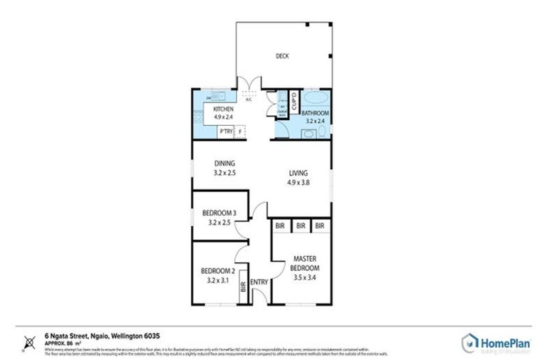 Photo of property in 6 Ngata Street, Ngaio, Wellington, 6035