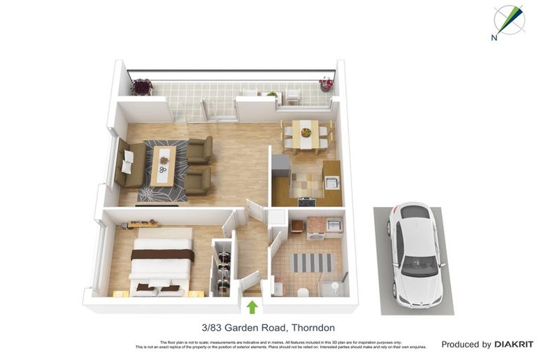 Photo of property in 83 Garden Road, Northland, Wellington, 6012