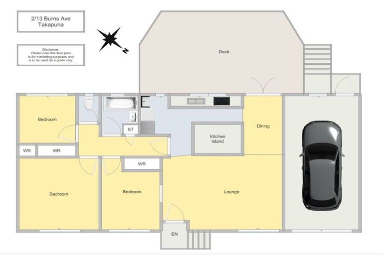 Photo of property in 2/13 Burns Avenue, Takapuna, Auckland, 0622