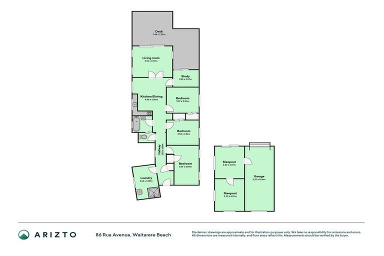 Photo of property in 86 Rua Avenue, Waitarere Beach, Levin, 5510