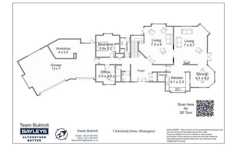 Photo of property in 1 Edmonds Drive, Otamatea, Whanganui, 4500