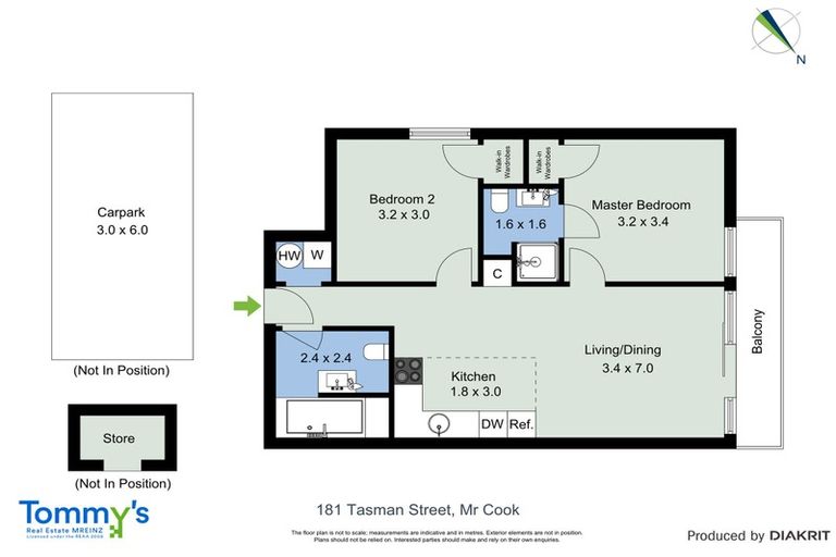 Photo of property in Detroit Apartments, 302/181 Tasman Street, Mount Cook, Wellington, 6021
