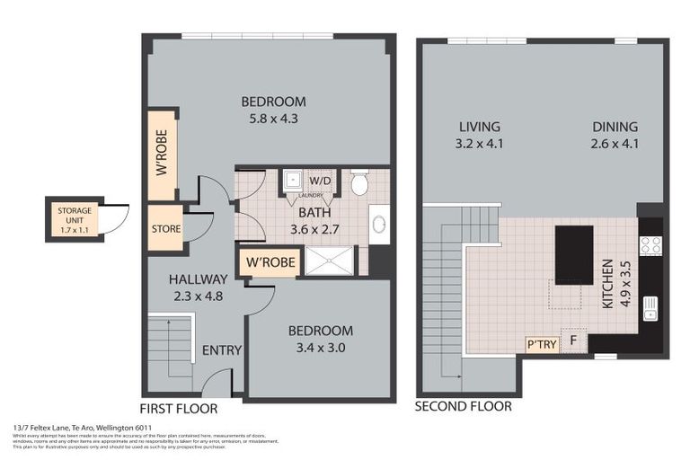 Photo of property in Dixonlane Apartments, 13/7 Feltex Lane, Te Aro, Wellington, 6011