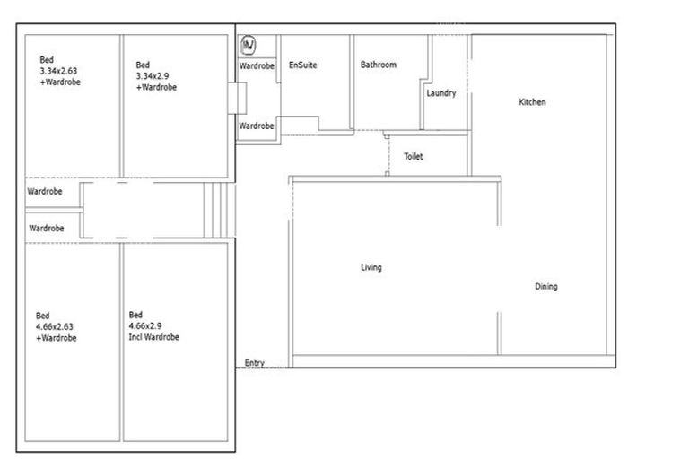 Photo of property in 17 Warren Crescent, Hillmorton, Christchurch, 8025