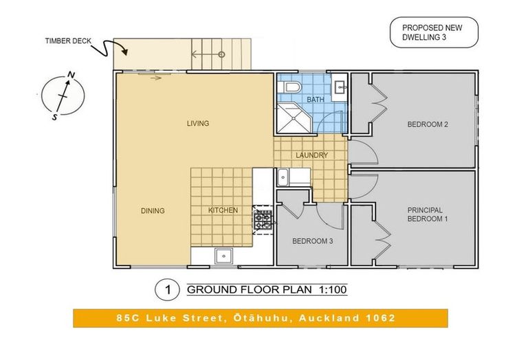 Photo of property in 85a Luke Street, Otahuhu, Auckland, 1062