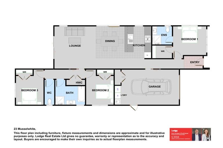 Photo of property in 23 Musselwhite Terrace, Chartwell, Hamilton, 3210
