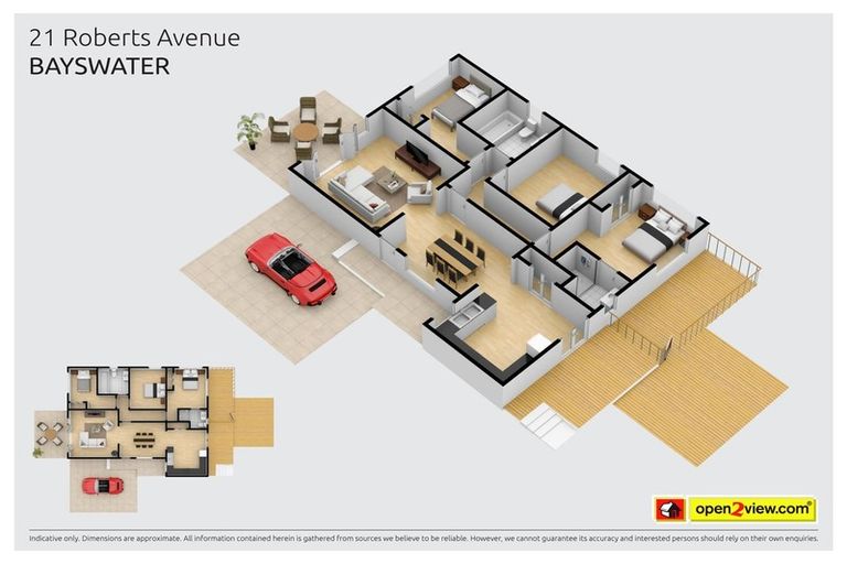 Photo of property in 21 Roberts Avenue, Bayswater, Auckland, 0622