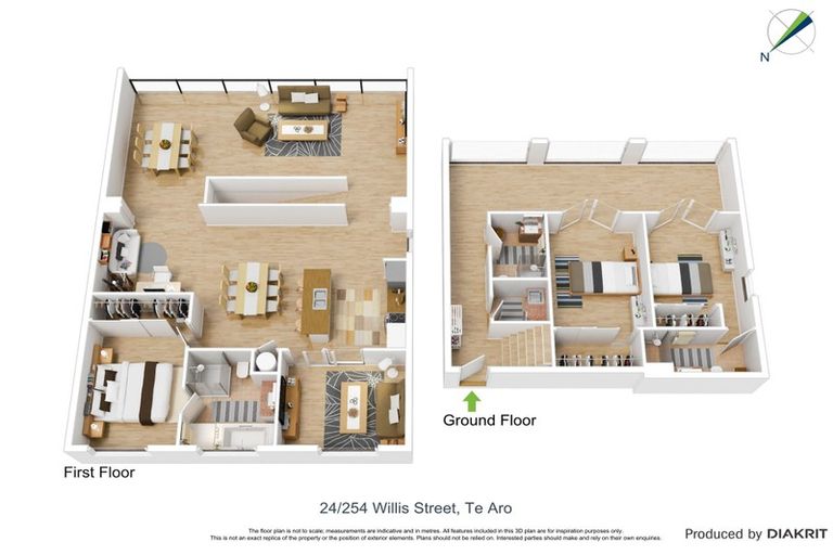 Photo of property in Augusta Apartments, 24/254 Willis Street, Te Aro, Wellington, 6011