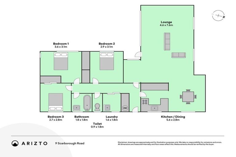 Photo of property in 9 Scarborough Road, Flaxmere, Hastings, 4120