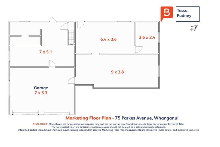 Photo of property in 75 Parkes Avenue, Saint Johns Hill, Whanganui, 4501