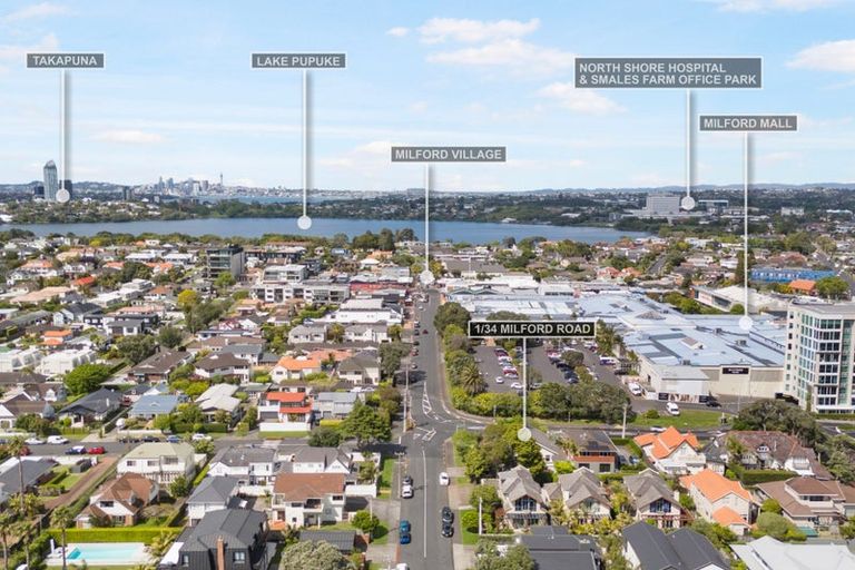 Photo of property in 1/34 Milford Road, Milford, Auckland, 0620