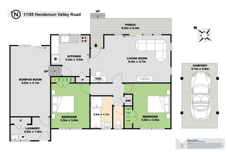 Photo of property in 1/185 Henderson Valley Road, Henderson, Auckland, 0612