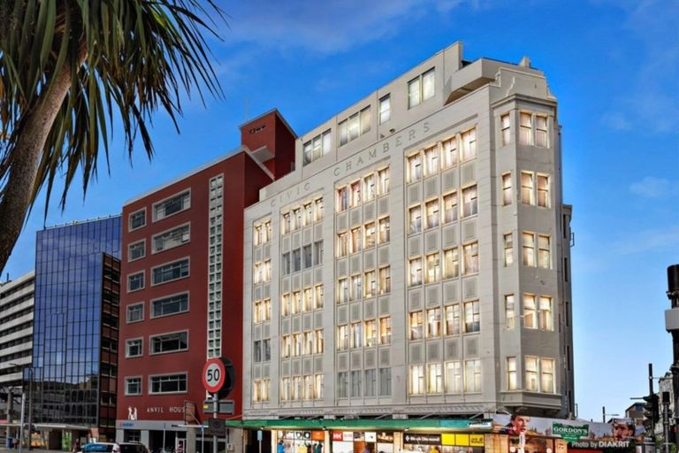 Photo of property in Civic Chambers Apartments, 19/25 Cuba Street, Te Aro, Wellington, 6011