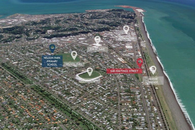 Photo of property in 540 Hastings Street, Napier South, Napier, 4110