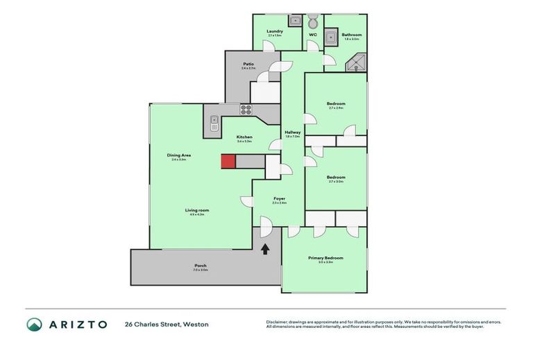 Photo of property in 26 Charles Street, Weston, Oamaru, 9401