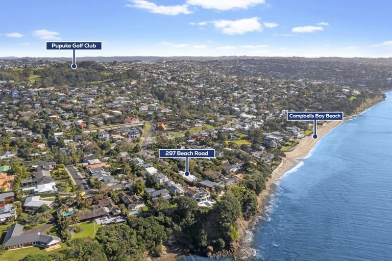 Photo of property in 297 Beach Road, Campbells Bay, Auckland, 0630