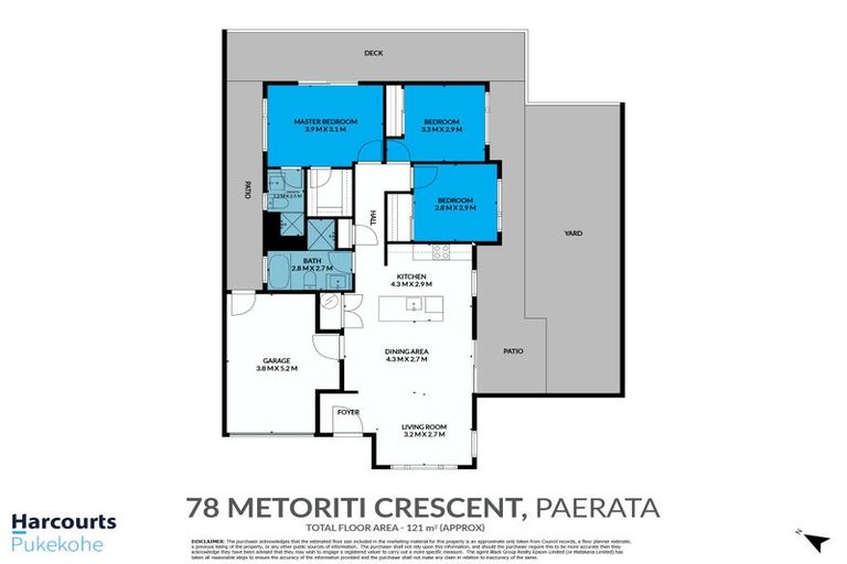 Photo of property in 78 Metoriti Crescent, Karaka, 2124