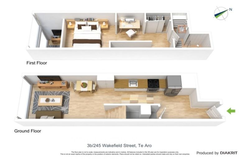 Photo of property in Monument Apartments, 3b/245 Wakefield Street, Te Aro, Wellington, 6011