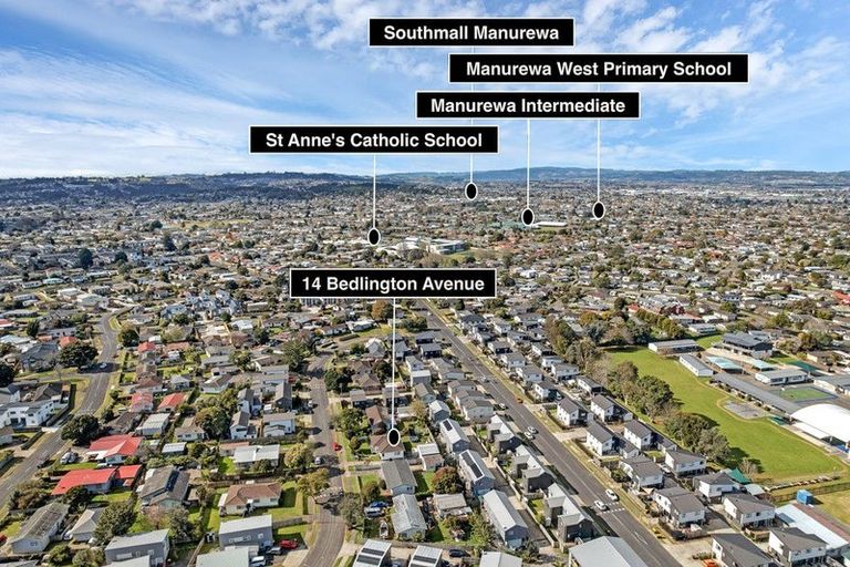 Photo of property in 14 Bedlington Avenue, Manurewa, Auckland, 2102