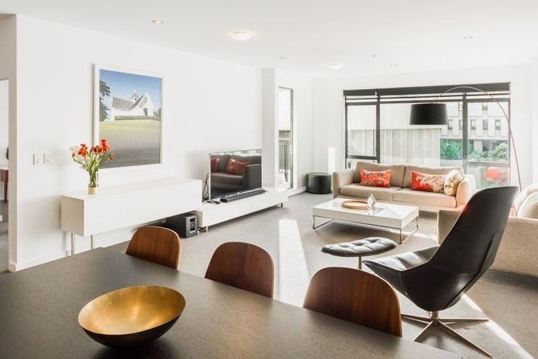 Photo of property in Kate Sheppard Apartments, 5f/42 Molesworth Street, Thorndon, Wellington, 6011