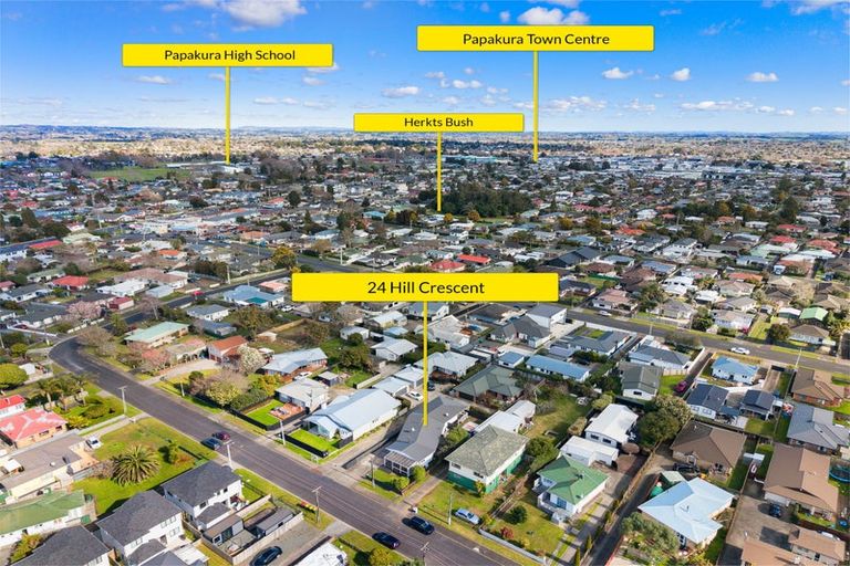 Photo of property in 24 Hill Crescent, Papakura, 2110