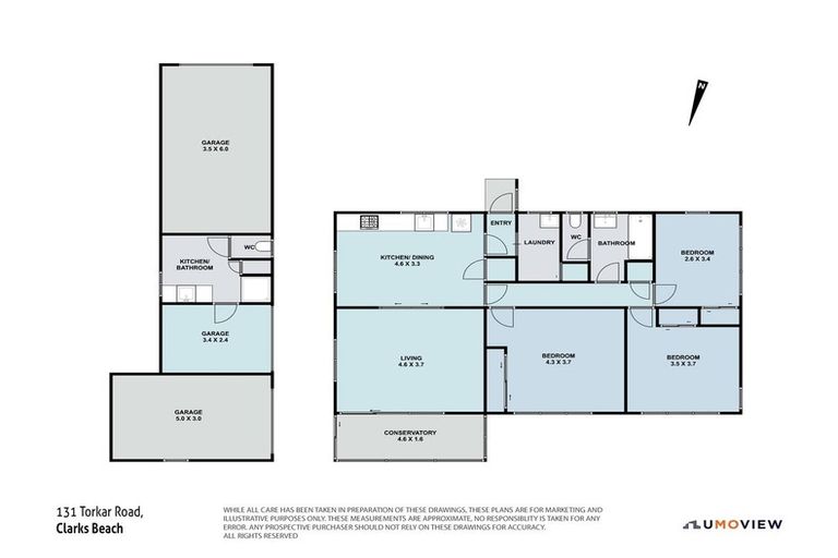 Photo of property in 131 Torkar Road, Clarks Beach, 2122