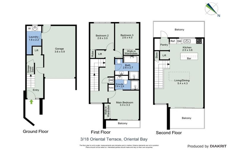 Photo of property in 1/18 Oriental Terrace, Oriental Bay, Wellington, 6011