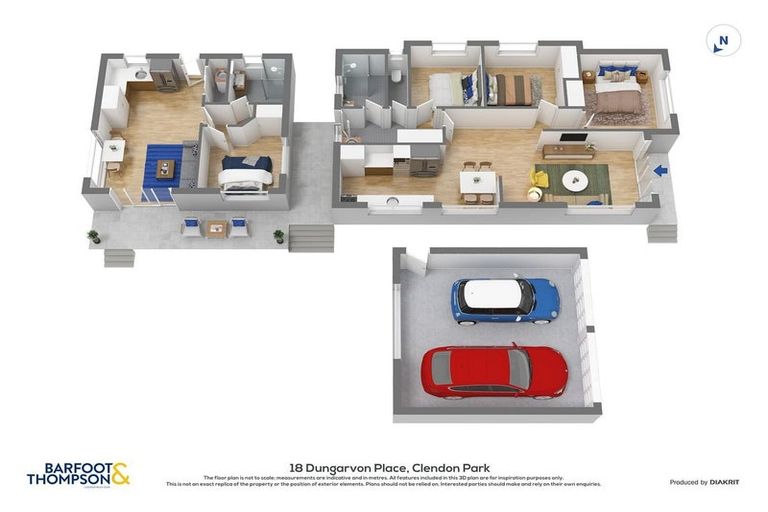 Photo of property in 18 Dungarvon Place, Clendon Park, Auckland, 2103