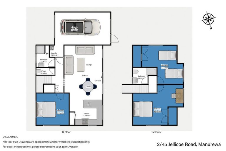 Photo of property in 2/45 Jellicoe Road, Manurewa, Auckland, 2102