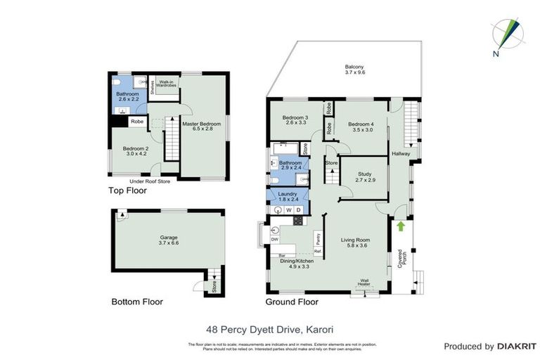 Photo of property in 48 Percy Dyett Drive, Karori, Wellington, 6012