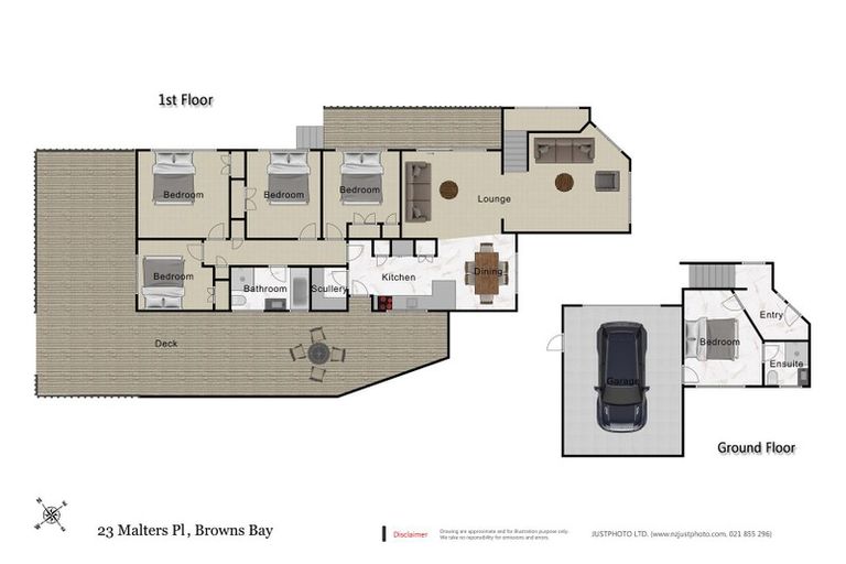 Photo of property in 23 Malters Place, Browns Bay, Auckland, 0630