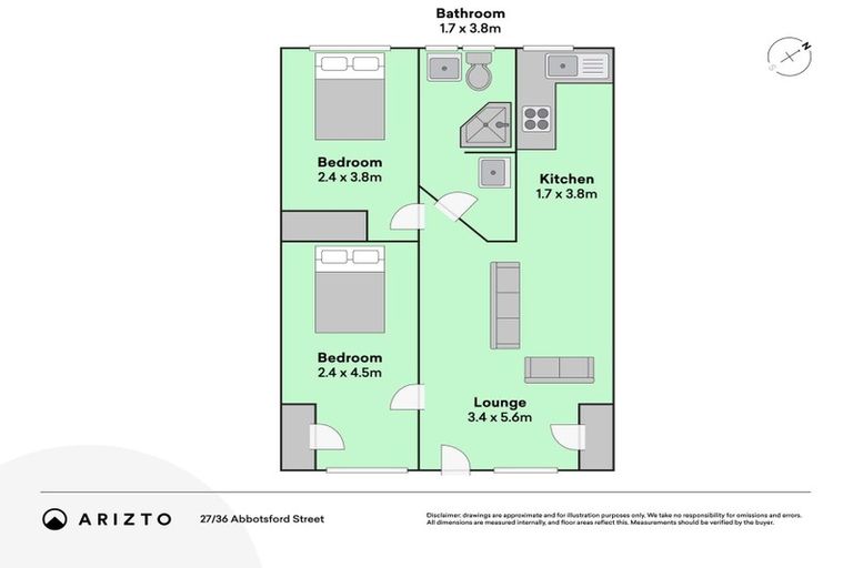 Photo of property in 27/36 Abbotsford Street, Whitiora, Hamilton, 3200