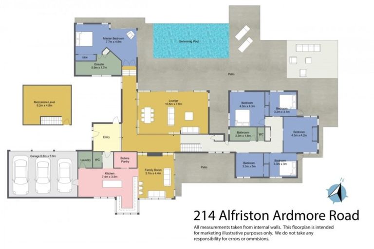 Photo of property in 214 Alfriston Ardmore Road, Ardmore, Papakura, 2582