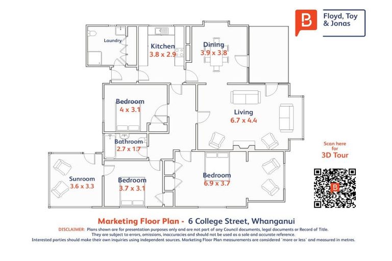 Photo of property in 6 College Street, Whanganui, 4500