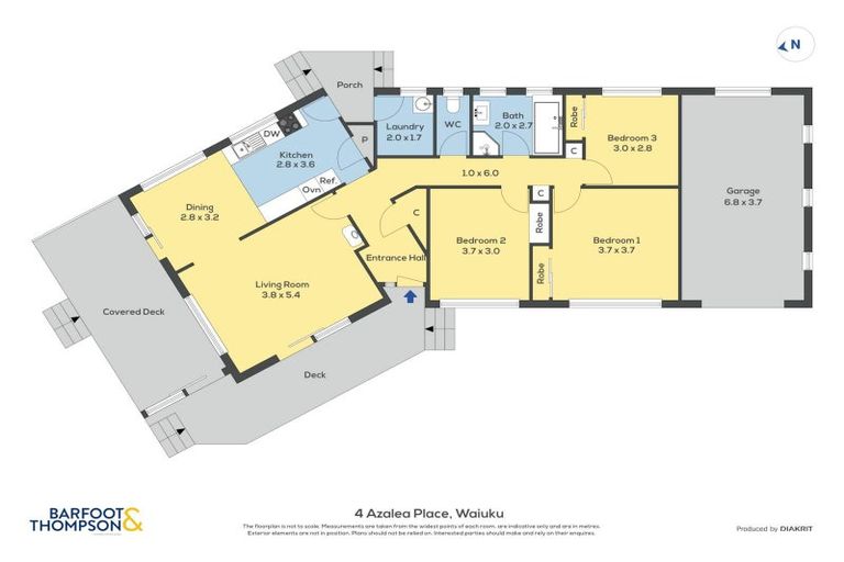 Photo of property in 4 Azalea Place, Waiuku, 2123