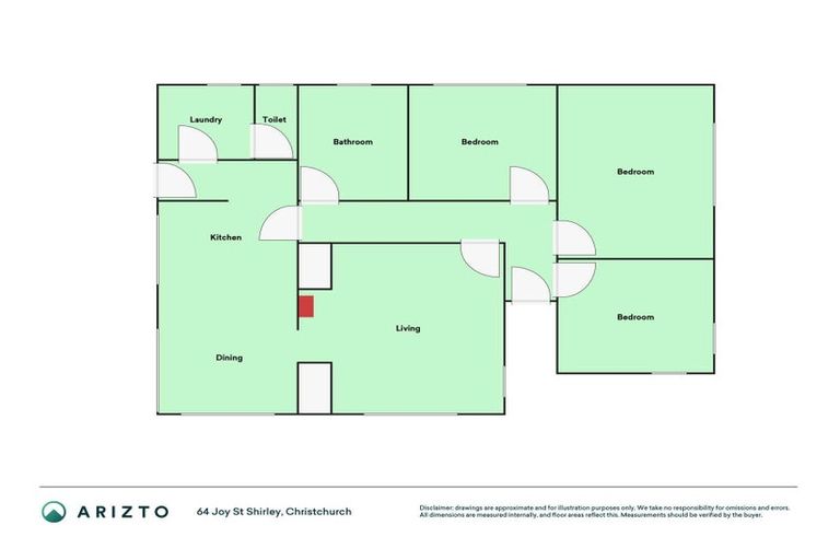 Photo of property in 64 Joy Street, Shirley, Christchurch, 8061