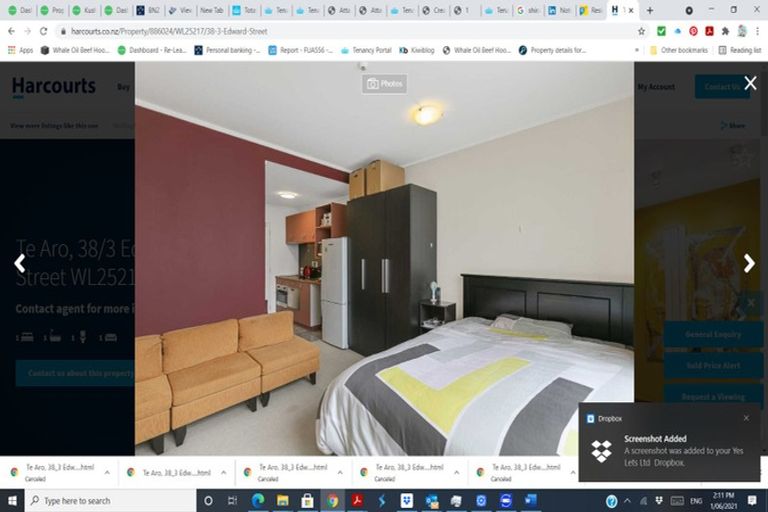 Photo of property in Edward Street Apartments, 38/3 Edward Street, Te Aro, Wellington, 6011