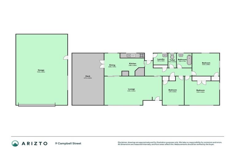 Photo of property in 9 Campbell Street, Frankton, Hamilton, 3204