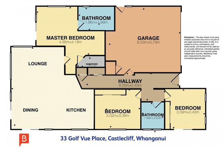 Photo of property in 33 Golf Vue Place, Castlecliff, Whanganui, 4501