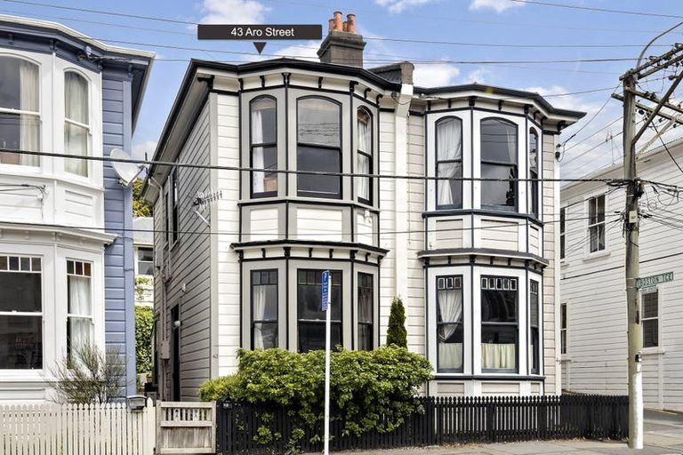 Photo of property in 43 Aro Street, Aro Valley, Wellington, 6021